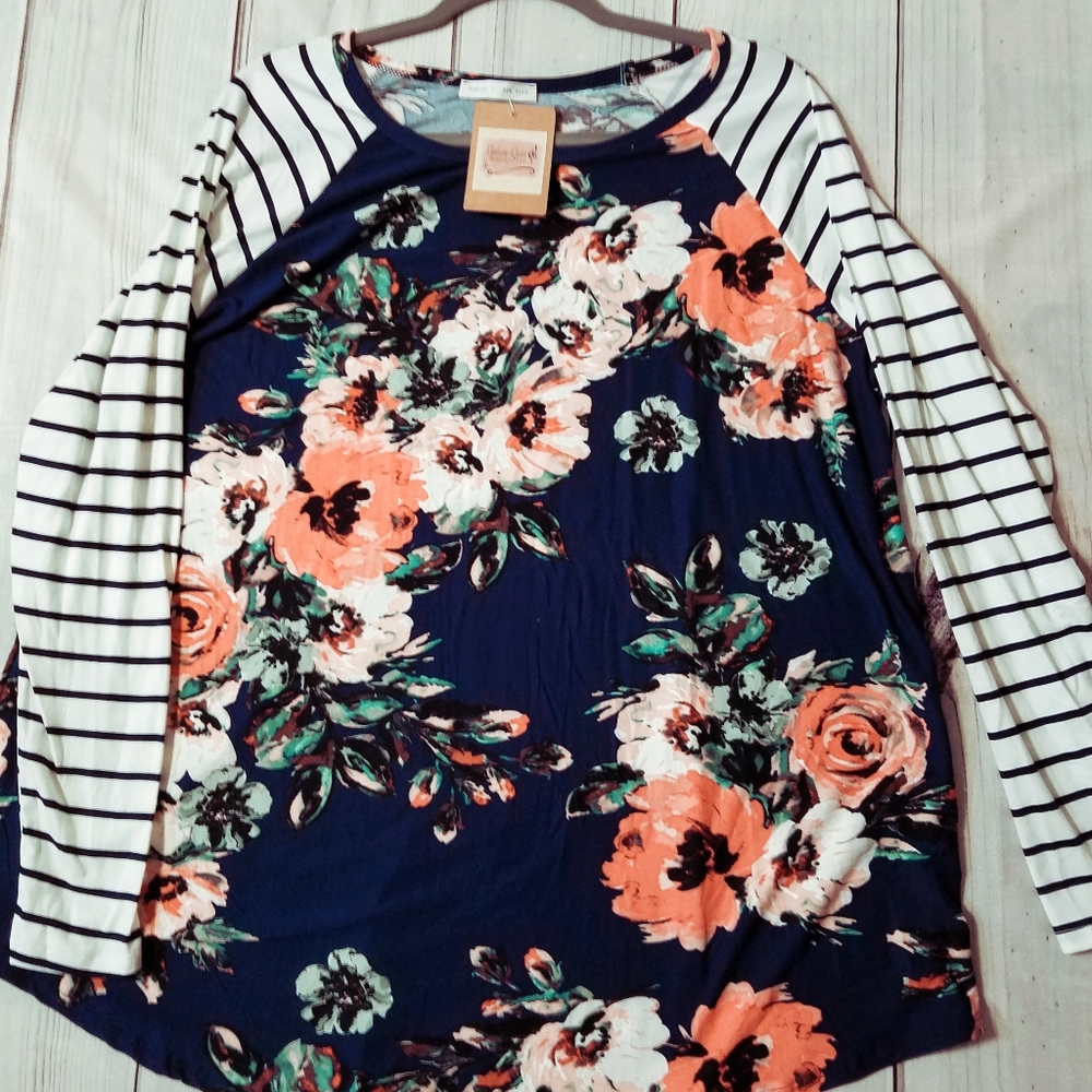 Plus size boutique top